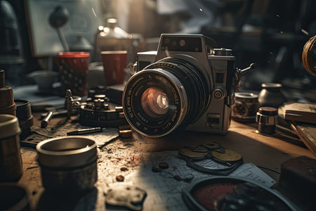 Cinematic Moments: Life Through a Lensの素材
