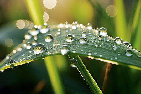Morning Dew: Glistening Drops of Lifeの素材