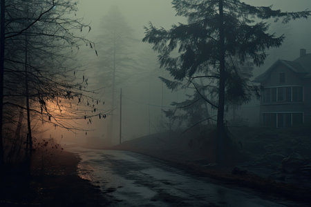 Mystery in the Fog: Veiled Landscapesの素材