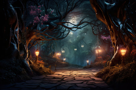 Enchanted Forests: Where Magic Lurksの素材