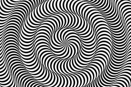 Abstract optical illusion spiral backgroundのイラスト素材