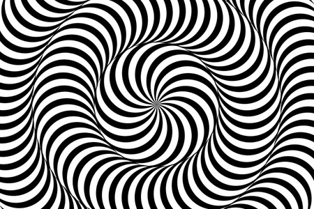 Abstract optical illusion spiral backgroundのイラスト素材