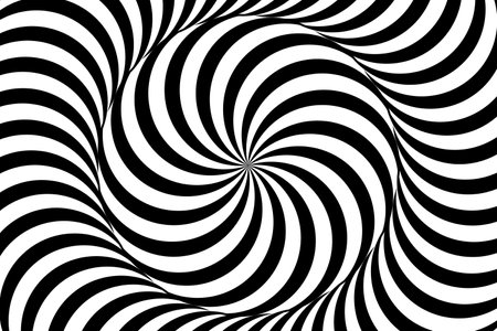Abstract optical illusion spiral backgroundのイラスト素材