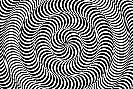 Abstract optical illusion spiral backgroundのイラスト素材