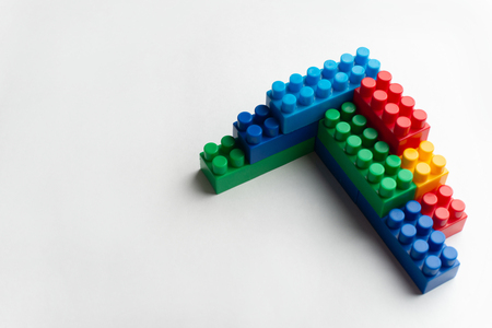 Kids development, Building blocks and constructionの写真素材