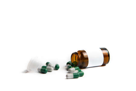 Coronavirus 2019-nCoV outbreak. Pills, care during illness.の写真素材