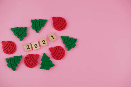 Happy New Year and Merry Christmas.の写真素材