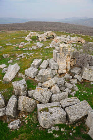 The Ancient city of Laodikeia in Denizli City Turkeyの写真素材