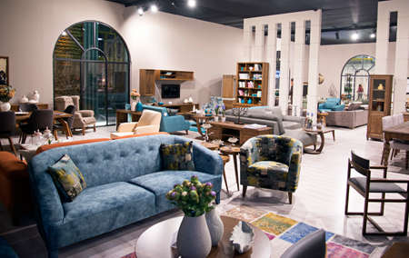 Dining Room Furniture, Living Room Furniture, Living Room Furnitureのeditorial素材