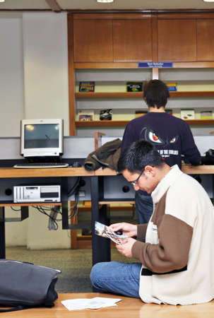 Middle East Technical University campus life and students in classroom in Ankara, Turkey, November 12 2019のeditorial素材