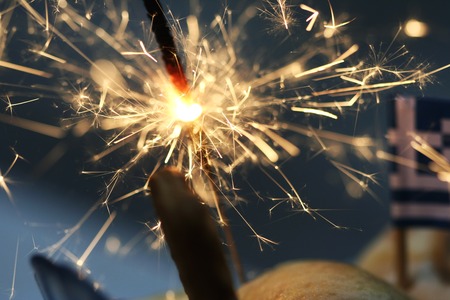 Fireworks ice creamの写真素材