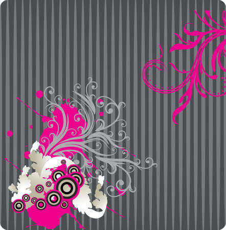abstract floral background with place for your text
のイラスト素材
