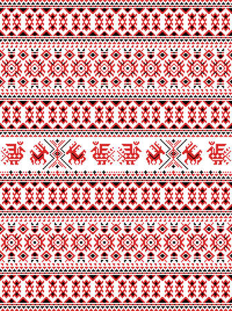 The russian traditional embroidery.のイラスト素材