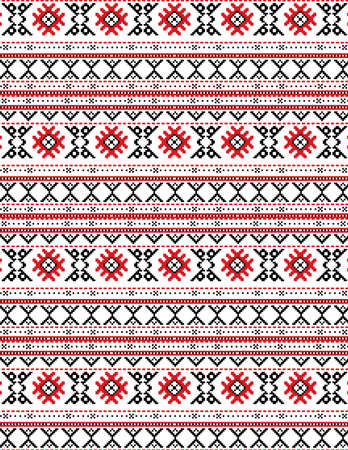 The russian traditional embroidery.のイラスト素材