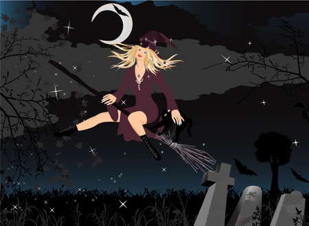 Beautiful Whitchのイラスト素材