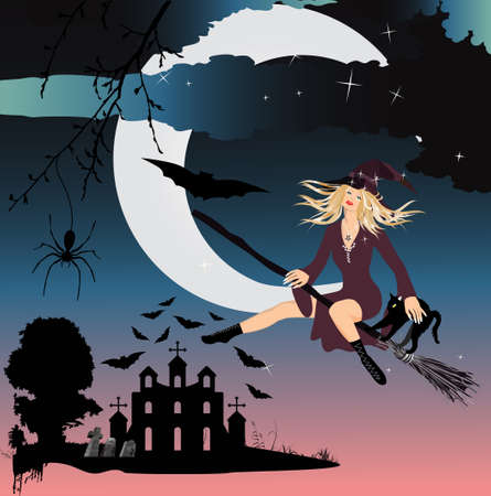 Beautiful Whitchのイラスト素材