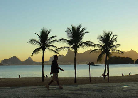 Sunset at the beach