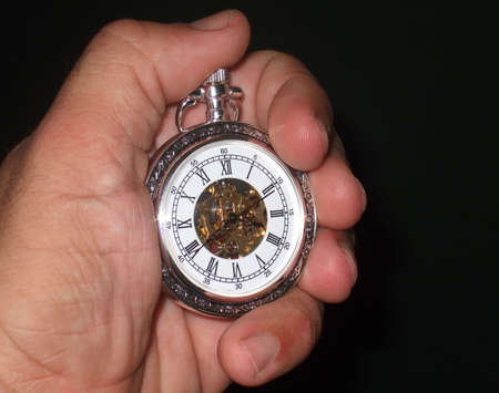 holding the time