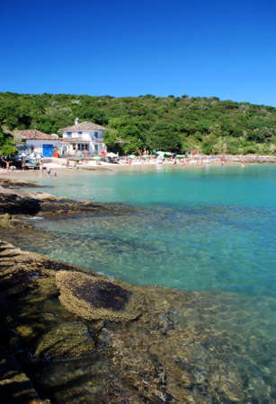 Buzios beach in Rio de Janeiro, Brazilの写真素材