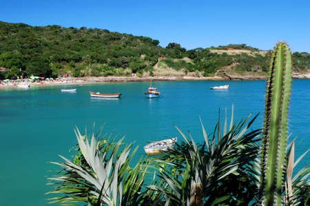 Buzios beach in Rio de Janeiro, Brazilの写真素材