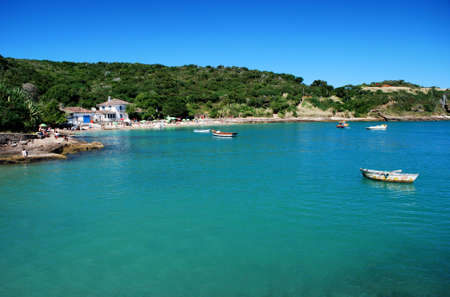 Buzios beach in Rio de Janeiro, Brazilの写真素材
