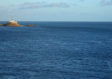 Lonely lighthouseの写真素材
