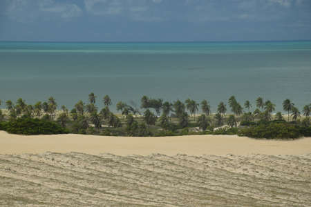Crystalline sea beach in Natal,Brazilの写真素材