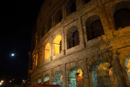 Coliseum in Romeの写真素材