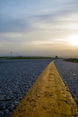 Open road in Israel