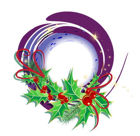 Vector Christmas background のイラスト素材