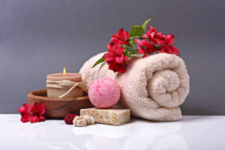 SPA background. Shallow DOF の写真素材