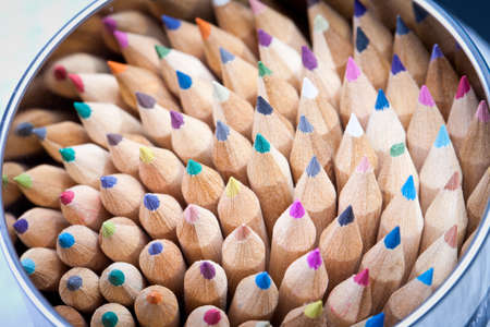 Wooden color pencils