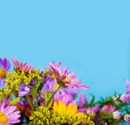 Autumn bouquet flowerの写真素材