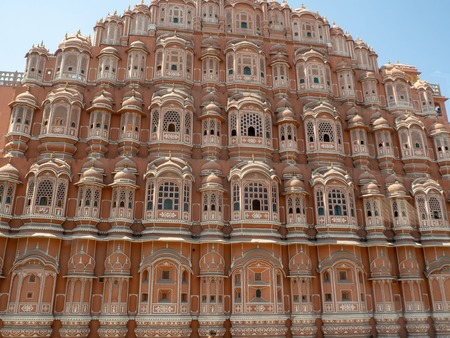 awa Mahal Palace in Jaipur, India, also known as the facade of the windsのeditorial素材