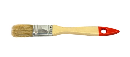 Paintbrush isolated on a white backgroundの写真素材