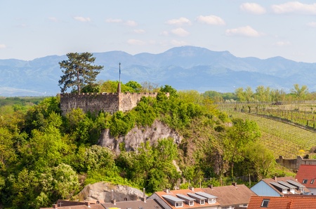 View of Castle Breisach - Baden-Wurttemberg, Germanyの写真素材