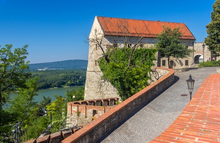 Walls of Bratislava Castle - Slovakiaのeditorial素材