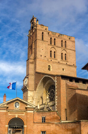 Cathedral St. Etienne of Toulouse - Franceの写真素材