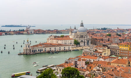 Aerial view of Venice, Italyの写真素材