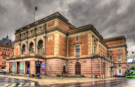 Royal Swedish Opera in Stockholmのeditorial素材