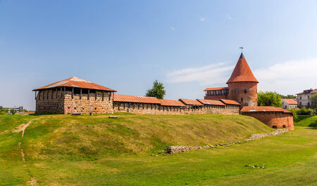 Ruins of the Castle in Kaunas, Lithuaniaのeditorial素材