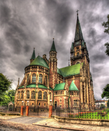 Church of St. Olha and Elizabeth in Lviv, Ukraineの写真素材