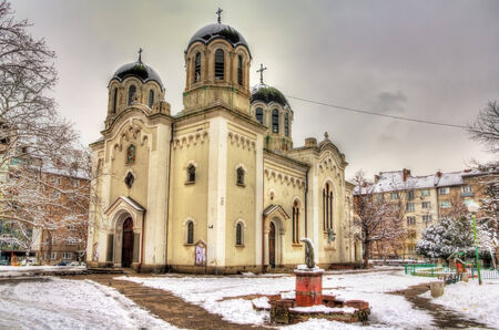 St. Georgi Pobedonosets Church in Sofia - Bulgariaの写真素材
