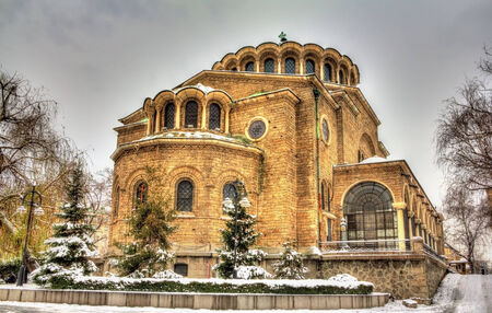 St. Nedelya Church in Sofia - Bulgariaの写真素材
