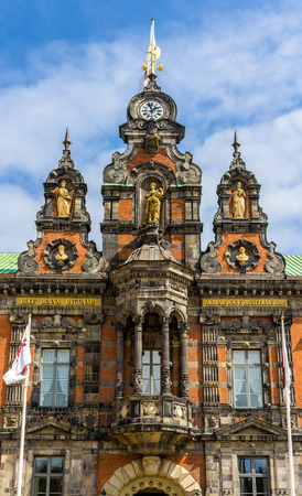 View of Malmo City Hall in Swedenの写真素材