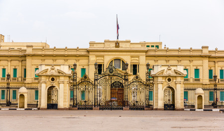 Abdeen Palace, a residence of the President of Egypt - Cairoのeditorial素材