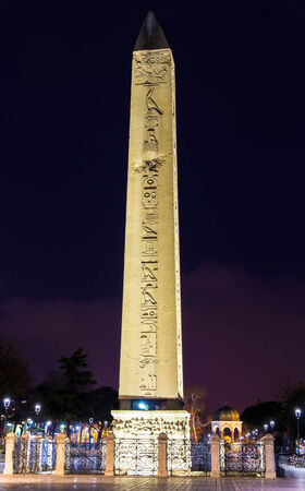 Obelisk of Theodosius in Istanbul - Turkeyの写真素材