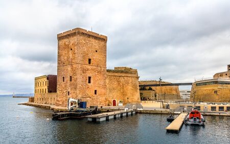 Fort Saint-Jean in Marseille, Provence, Franceのeditorial素材