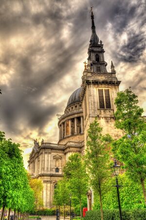 St Augustine Watling Street, a church in London - Englandの写真素材