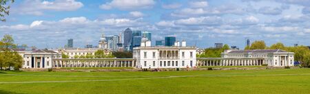 View of the National Maritime Museum in Greenwich, London